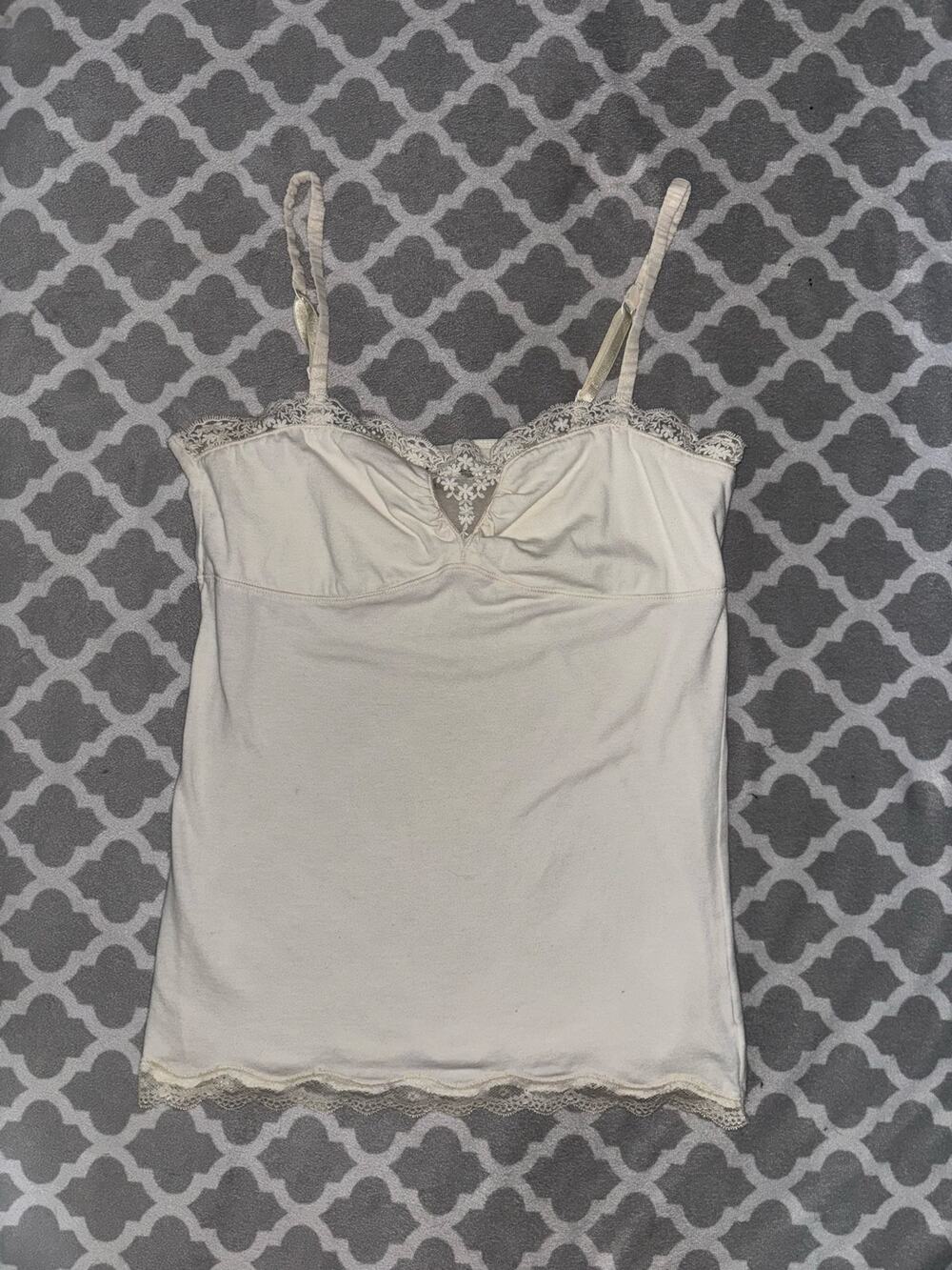 Y2K American Eagle lace cami